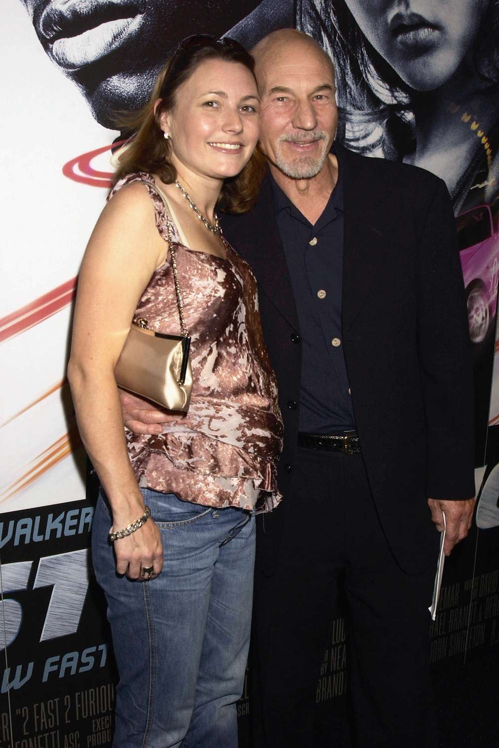 Patrick Stewart attended the UK premiere of 2 Fast 2 Furious in London on June 9, 2003, with his daughter Sophie. Although they occasionally appeared together in public, the actor later revealed that his relationship with his children had become painfully distant. | Source: Getty Images.