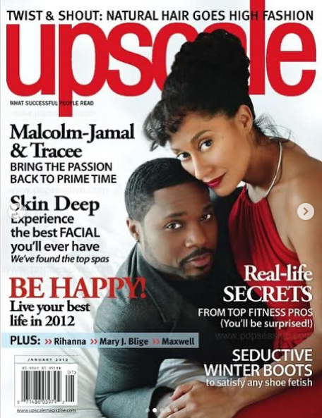 Tracee Ellis Ross and Malcolm-Jamal Warner, from a post dated July 21, 2025 | Source: Instagram/traceeellisross