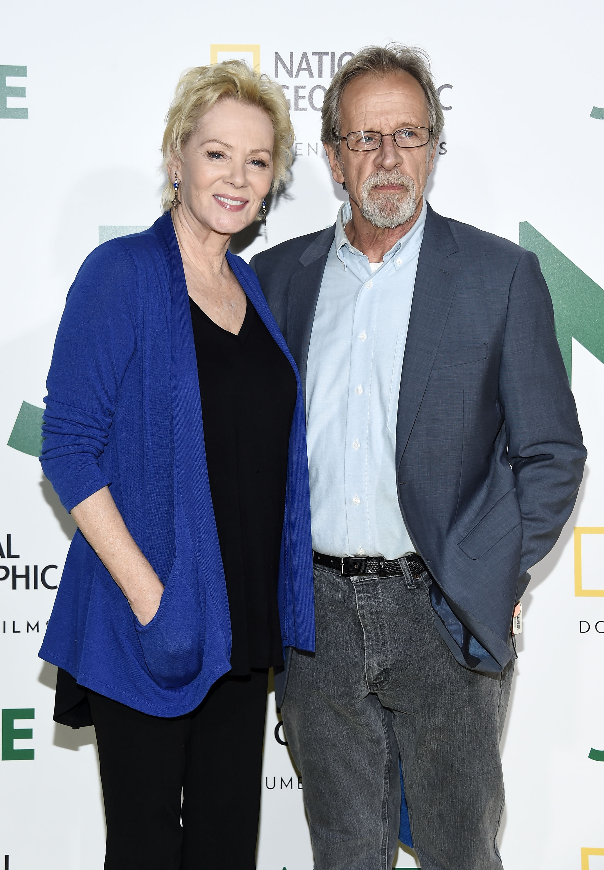 Jean Smart and her late husband, actor Richard Gilliland, attend a National Geographic event. | Source: Getty Images