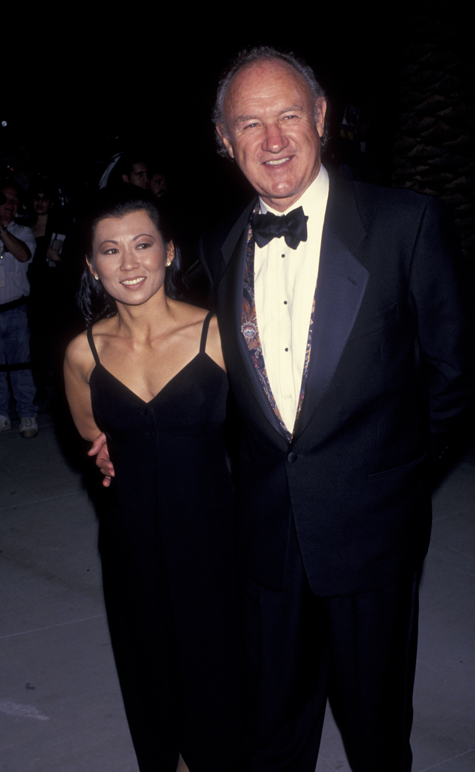 Actor Gene Hackman and wife Betsy Hackman attend Vanity Fair Oscar Party on March 21, 1994, at Morton's Restaurant in West Hollywood, California | Source: Getty Images