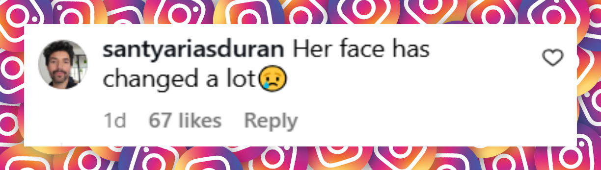 A netizen's comment about Nicole Kidman's appearance for her Vogue cover issue, from a post dated October 8, 2025 | Source: Instagram/voguemagazine