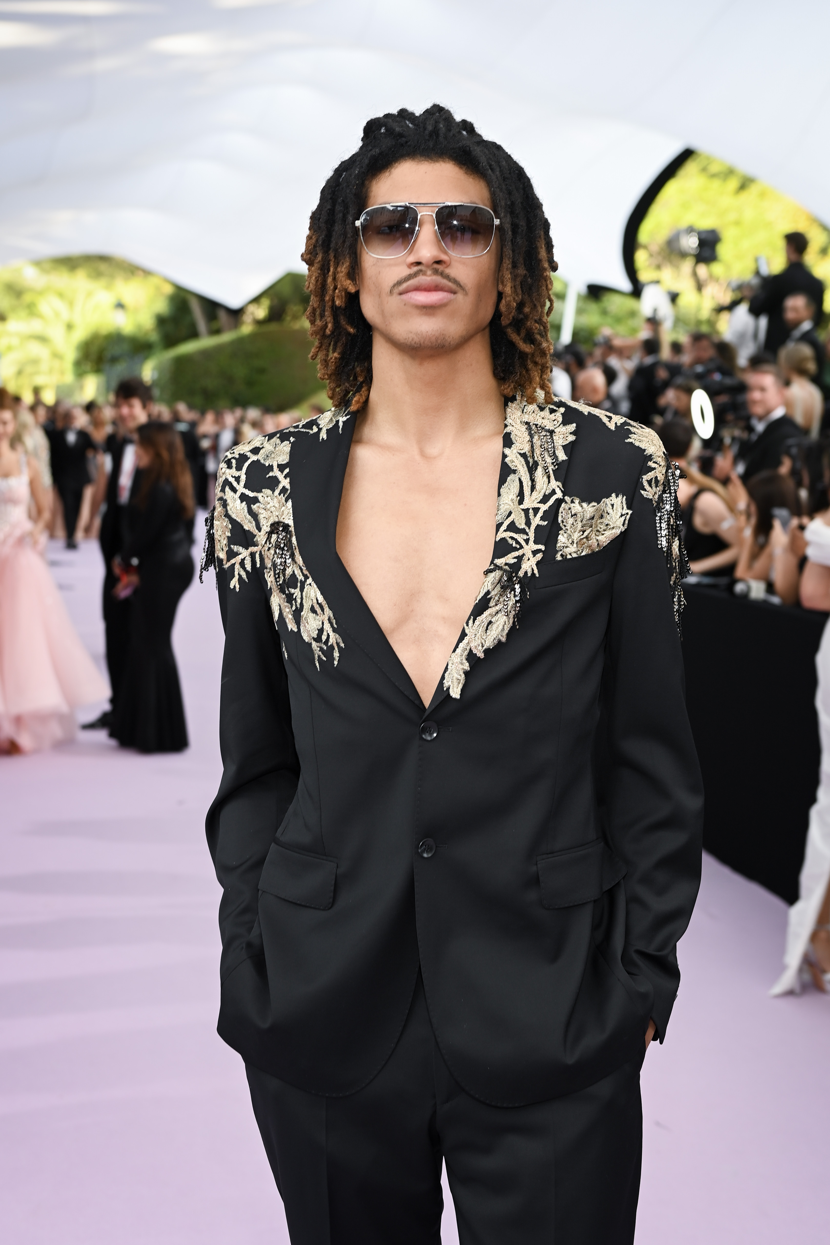 Henry Samuel attends the amfAR Gala Cannes presented by Chopard on May 21, 2026 | Source: Getty Images