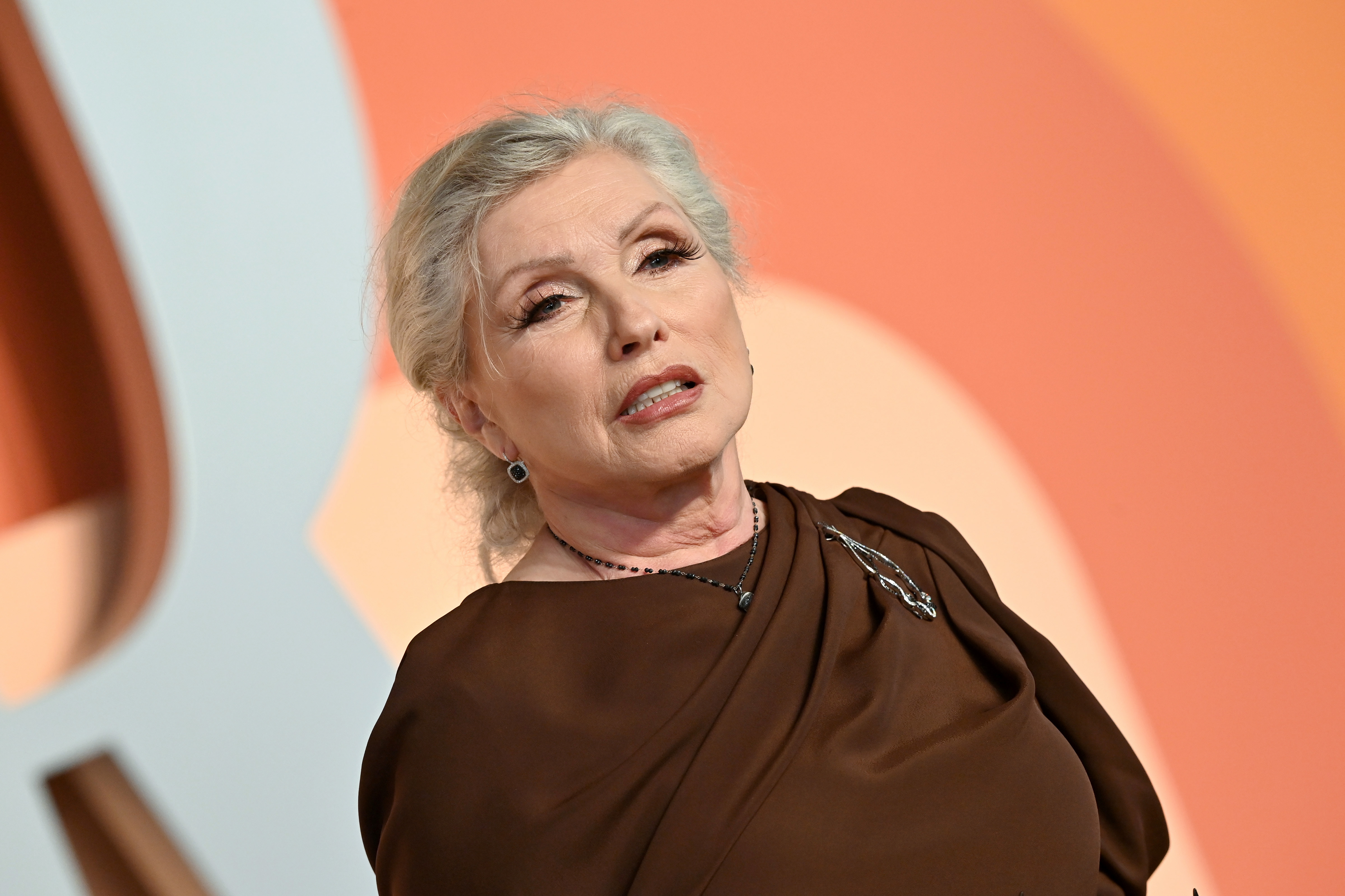 Debbie Harry at the 2025 Vanity Fair Oscar Party at Wallis Annenberg Center for the Performing Arts on March 2 in Beverly Hills, California. | Source: Getty Images