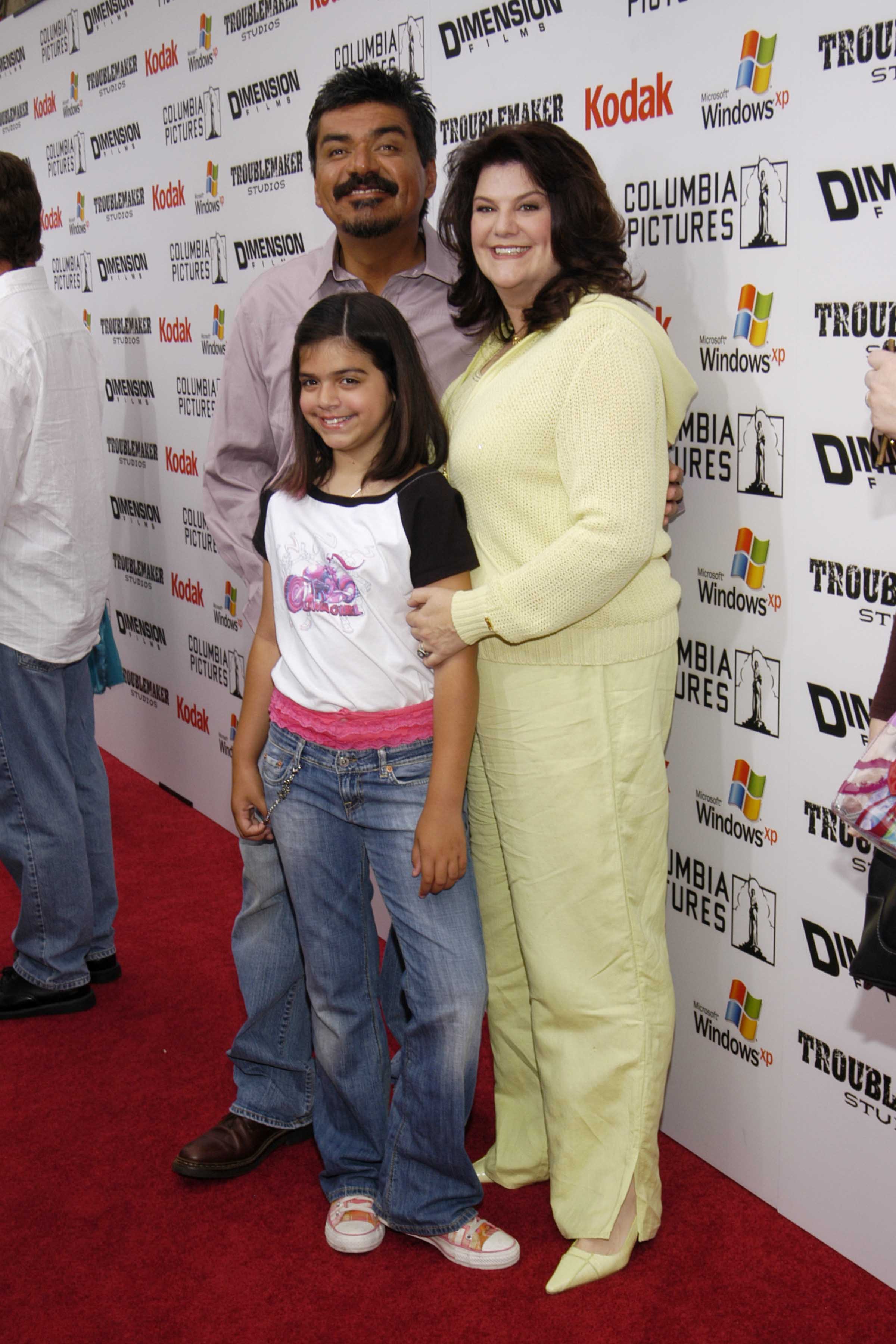 The family attends the Los Angeles premiere of "The Adventures of Shark Boy and Lava Girl 3D," 2005