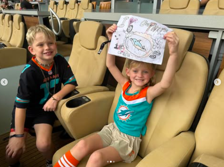 Luke and Carolina Trump smiling in a photo, posted on November 30, 2025. | Source: Instagram/laraleatrump