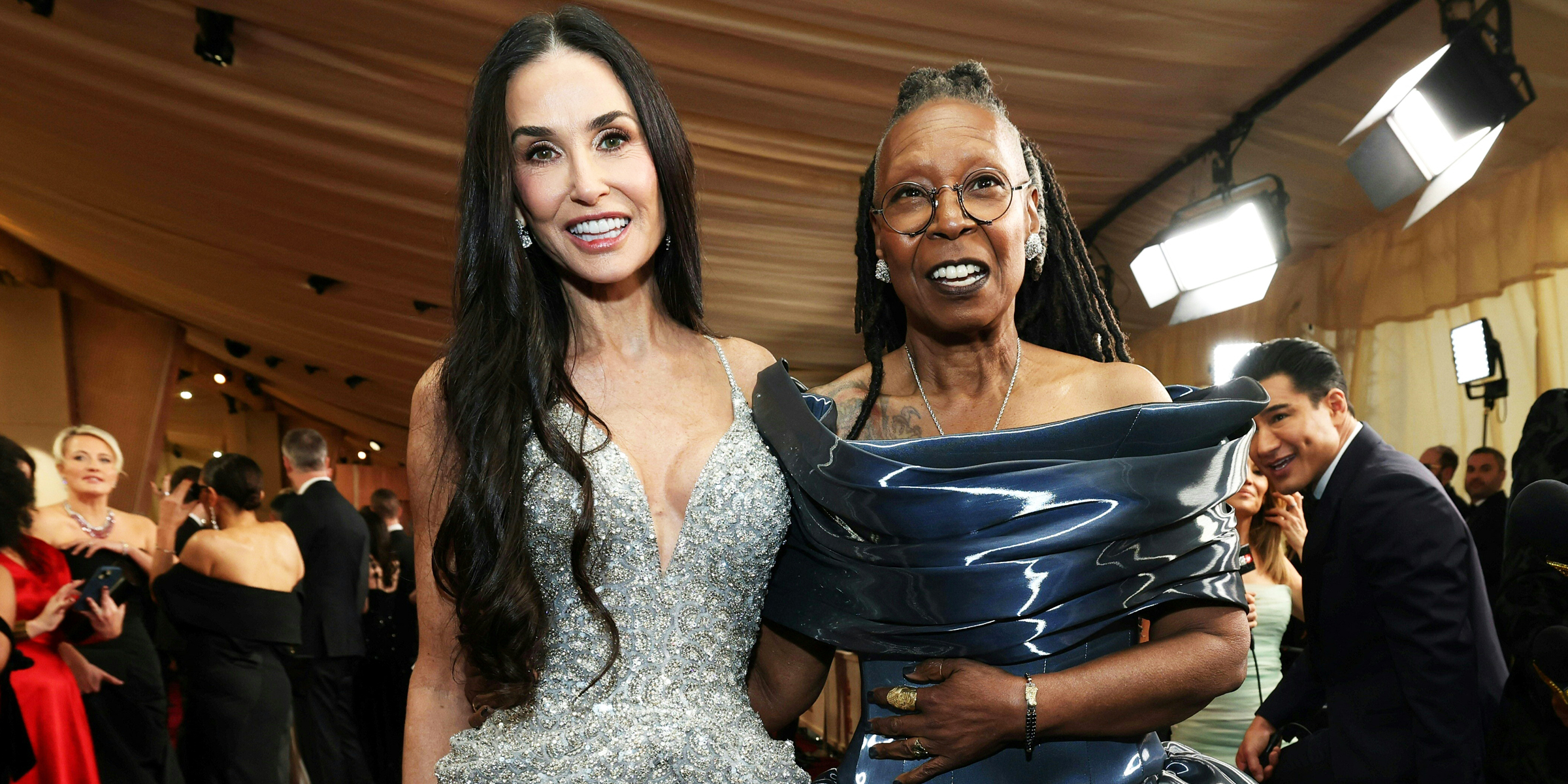 Demi Moore and Whoopi Goldberg | Source: Getty Images