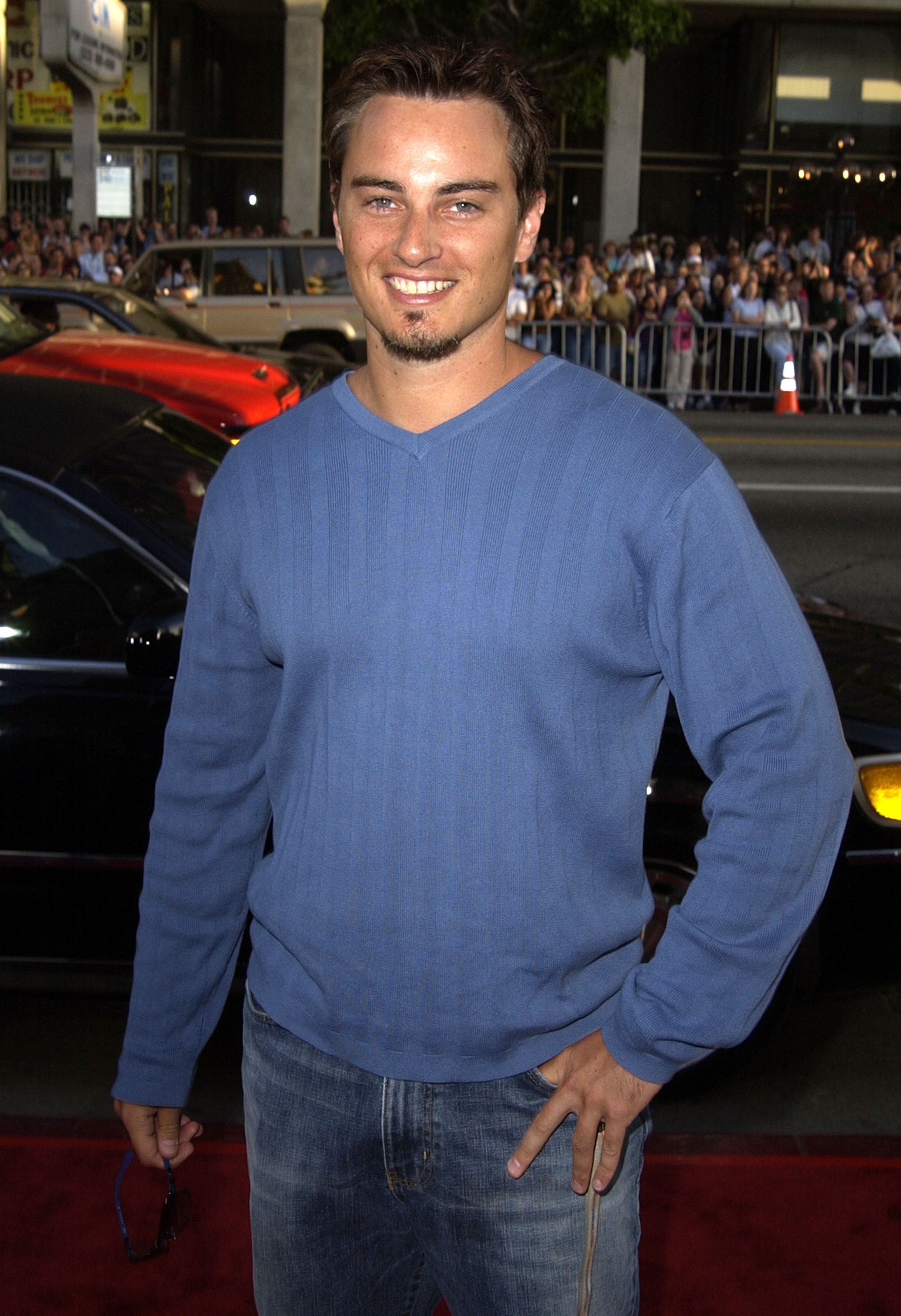 Kerr Smith during the "Windtalkers" premiere at Grauman's Chinese Theatre in Hollywood, California, on June 11, 2002 | Source: Getty Images