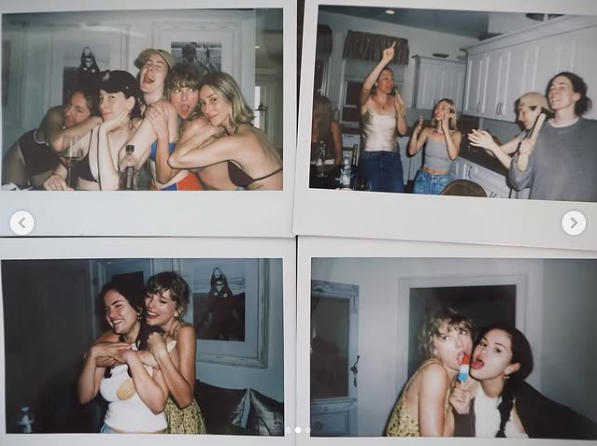 Taylor Swift and friends at her Rhode Island home, dated July 2023 | Source: Instagram/taylorswift
