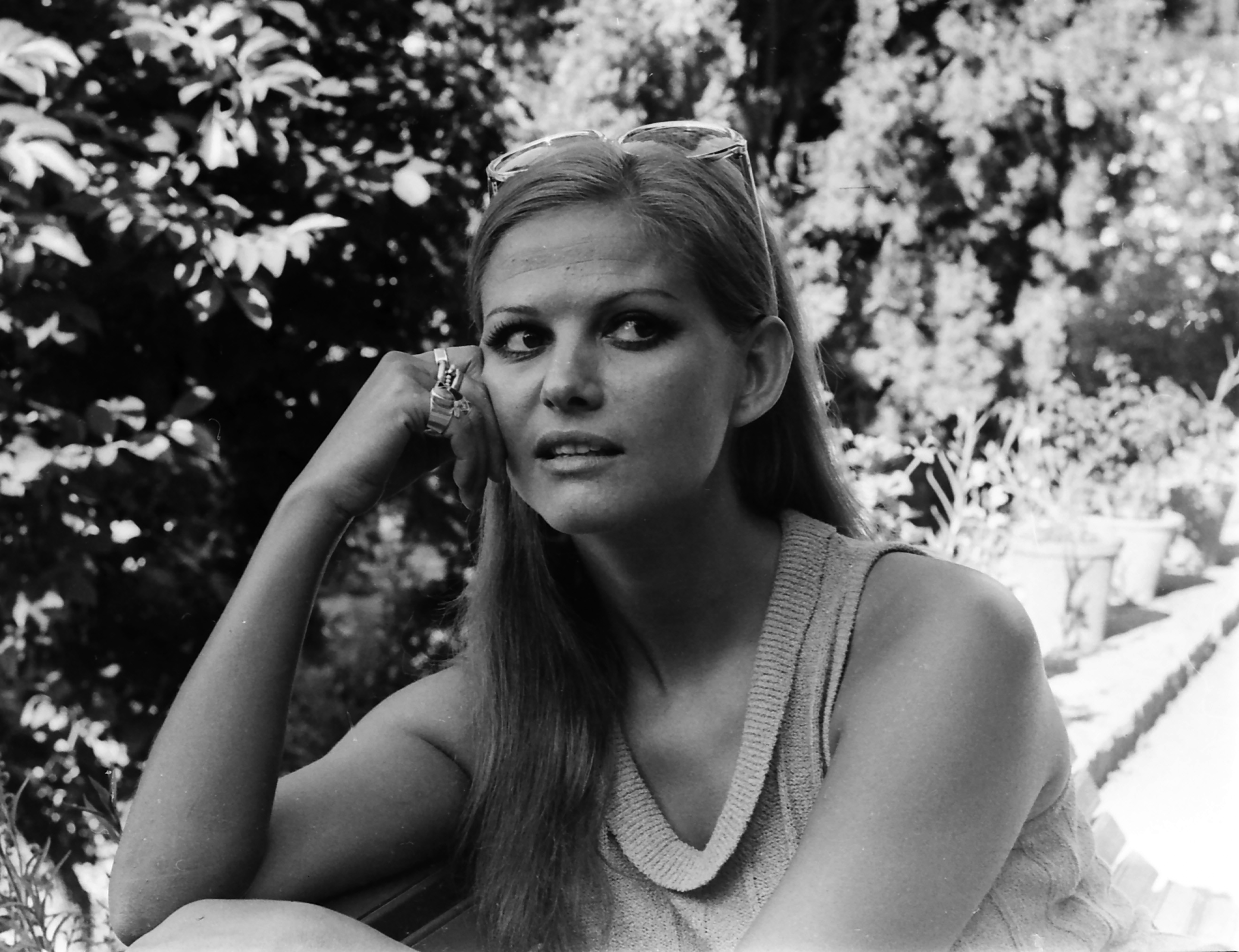 Claudia Cardinale in Granada, Spain. | Source: Getty Images