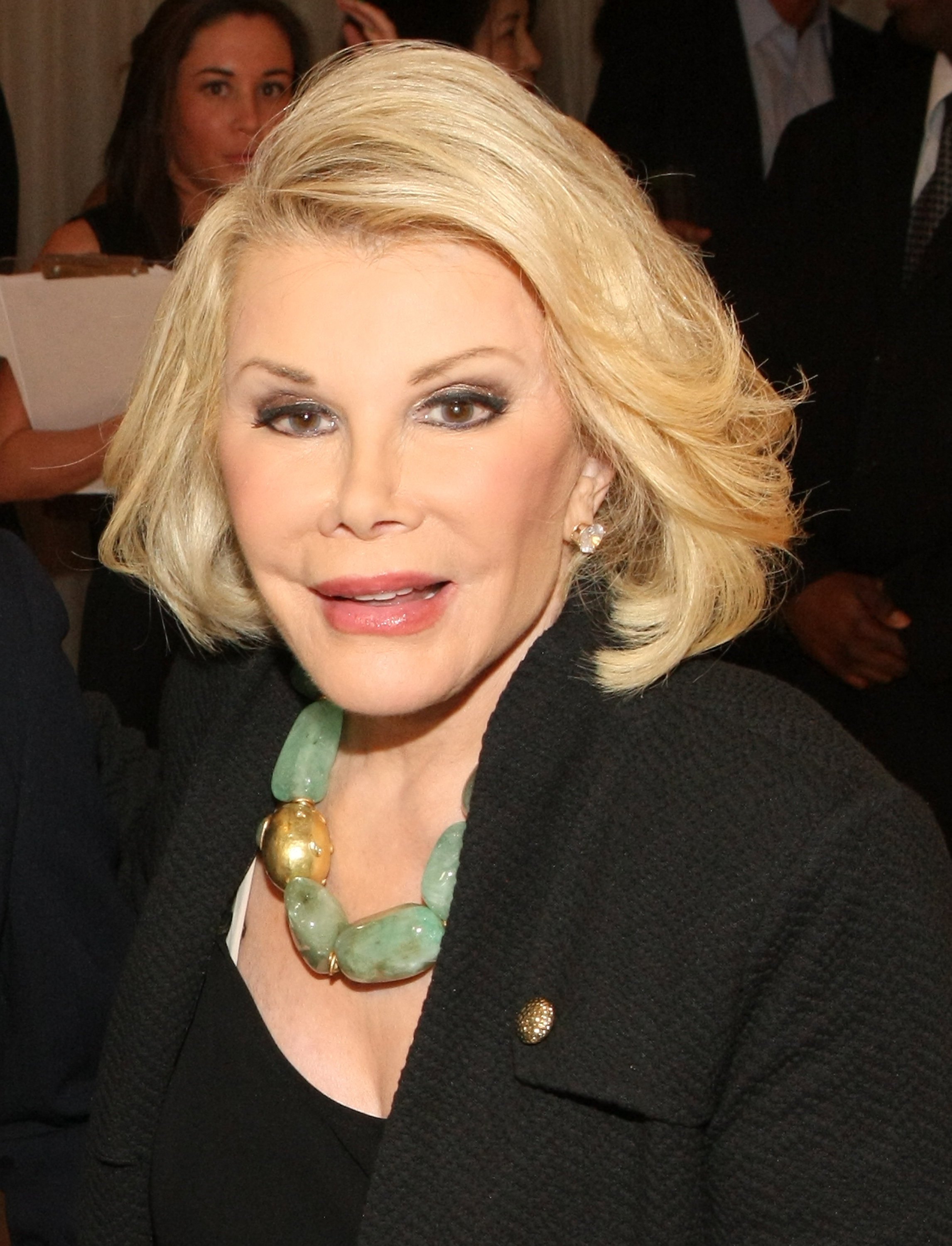 Joan Rivers attends the Elie Tahari presentation during Mercedes-Benz Fashion Week in New York City on September 10, 2012. | Source: Getty Images