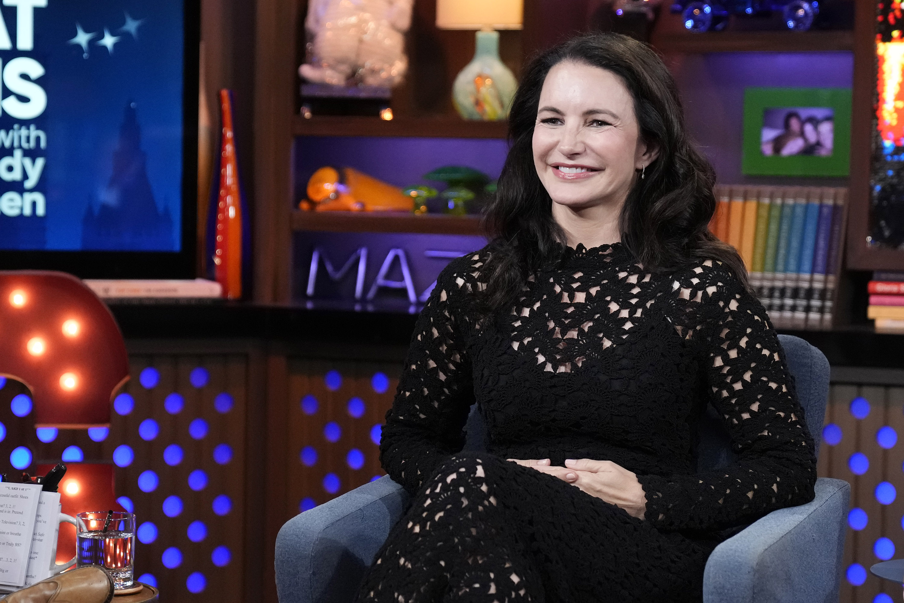 Kristin Davis during an interview on "Watch What Happens Live with Andy Cohen" on June 20, 2023. | Source: Getty Images