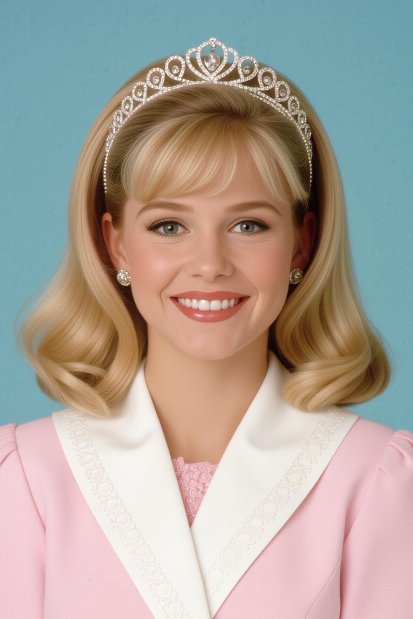 An AI-generated image of JonBenét Ramsey. | Source: Grok