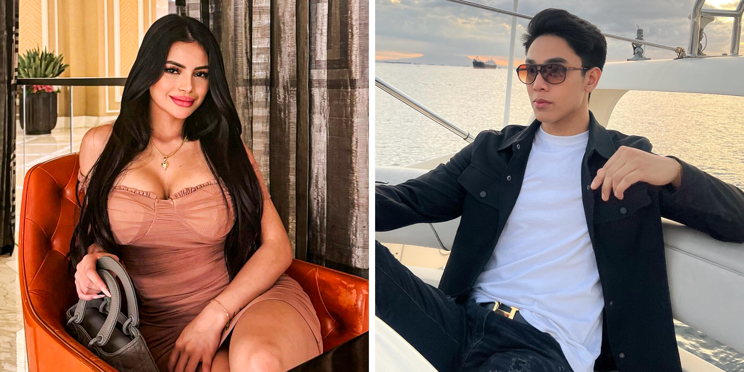 Gina Lima | Ivan Cezar Ronquillo | Source: Instagram/ginakinslim_ | Instagram/ivancezarrr