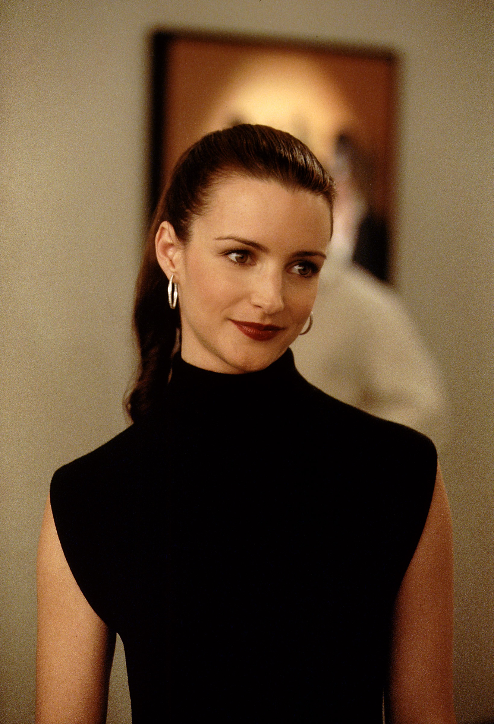 Kristin Davis on the set of "Sex And The City" in 2000. | Source: Getty Images