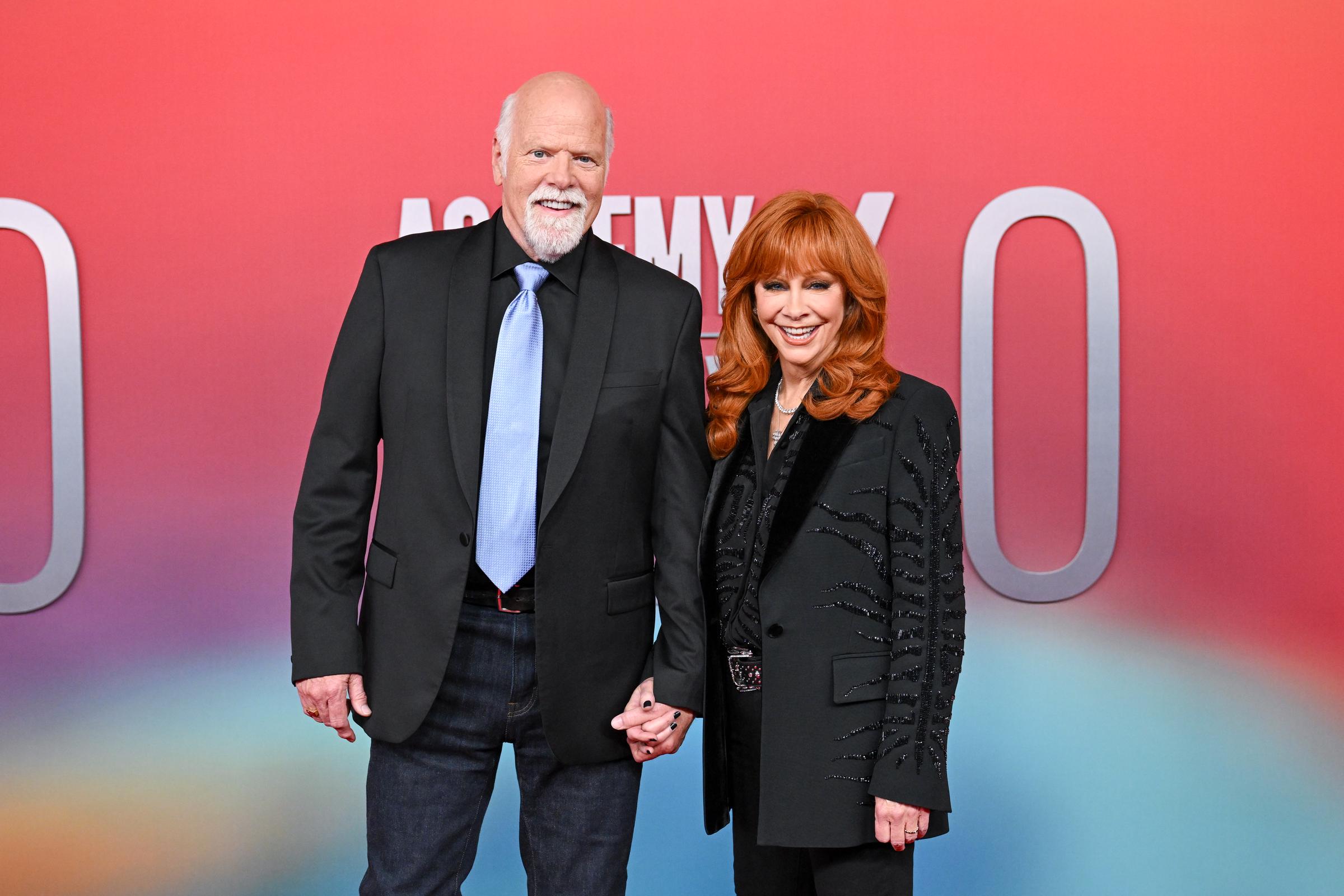 Rex Linn and Reba McEntire at the 60th Academy of Country Music Awards held at the Ford Center at The Star on May 8, 2025, in Frisco, Texas | Source: Getty Images