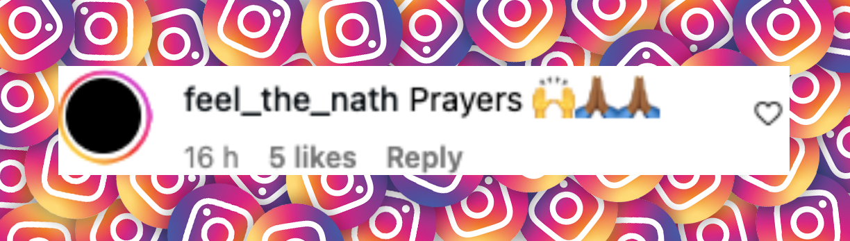 Fan comment about Kris Boyd, posted on August 28, 2025. | Source: Instagram/kris_boyd2