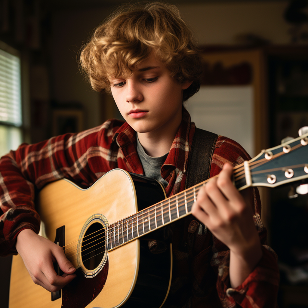 How Dolly Parton's grandson might look as a teenager via AI | Source: Midjourney