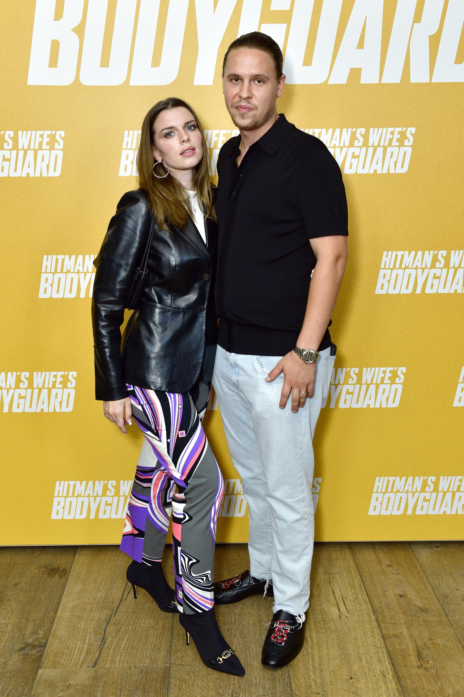 Julia Fox and Peter Artemiev attend the "Hitman's Wife's Bodyguard" special screening at Crosby Street Hotel on June 14, 2021, in New York City | Source: Getty Images