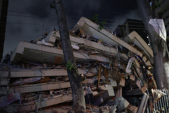 A heavily damaged apartment building stands in the Los Palos Grandes neighborhood after a magnitude 7.2 earthquake struck Venezuela and other parts of the Caribbean on June 24, 2026, in Caracas, Venezuela. | Source: Getty Images