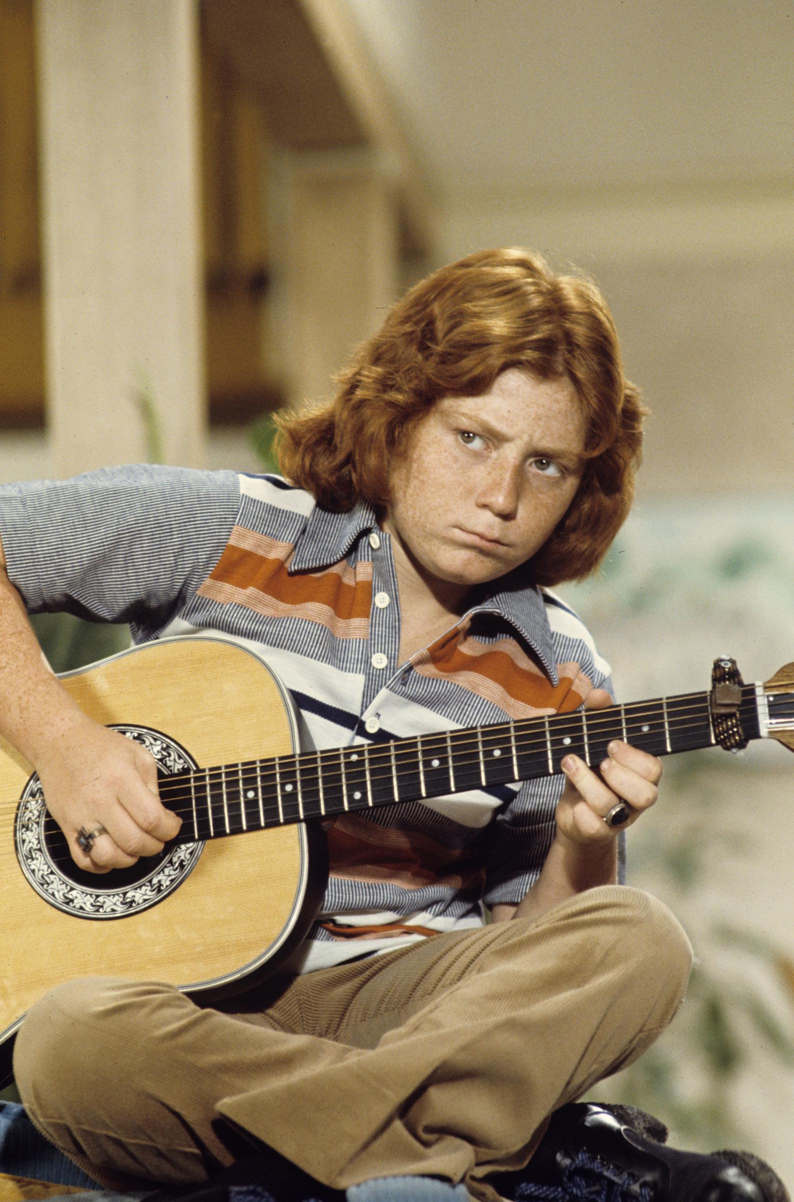 Danny Bonaduce acting in "The Partridge Family" in 1973. | Source: Getty Images