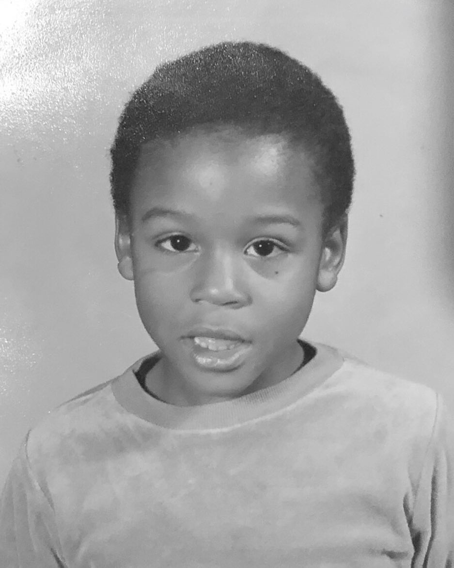 The would-be boxing champion pictured as a young boy in a post dated April 24, 2018 | Source: Instagram/floydmayweather
