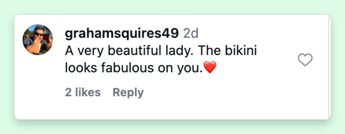 Some netizens thought that this former model, who was once married to Donald Trump, looked amazing in her bikini at the age of 62. | Source: Instagram/marlamaples