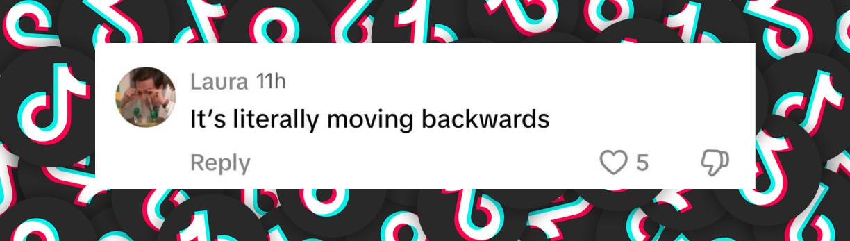 A fan comment dated May 18, 2025 | Source: TikTok/@nbcnews