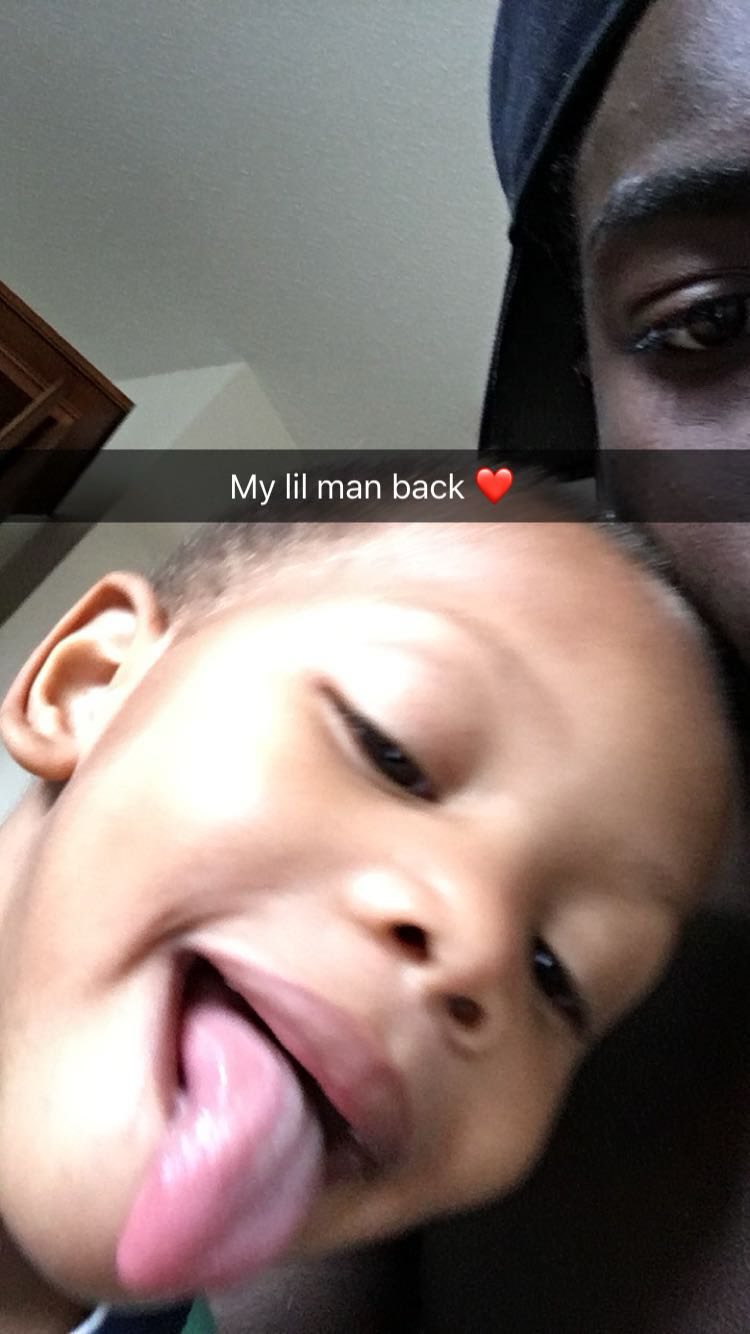 Amir Lamar Atkins sticks his tongue out for the camera, from a post dated June 23, 2025. | Source: Facebook/marvin.walker.5686