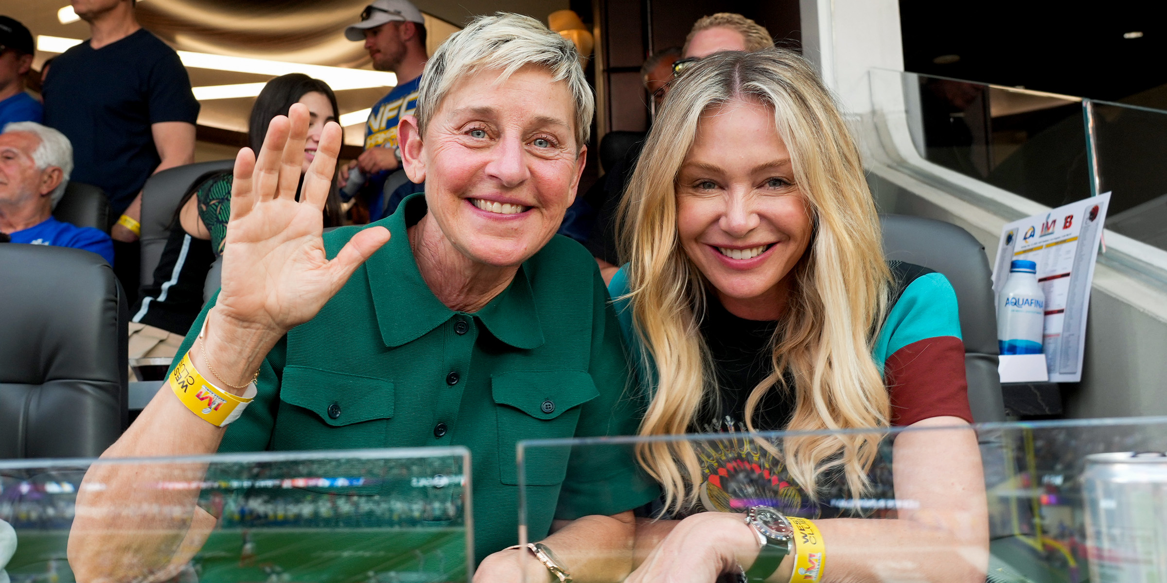 Ellen DeGeneres and Portia de Rossi | Source: Getty Images