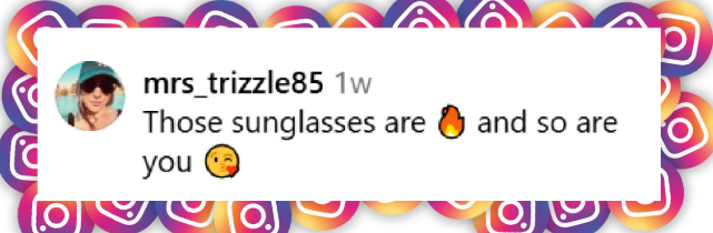 A fan's reaction to Tori Spelling’s beachside photo, from a post dated August 11, 2025 | Source: Instagram/torispelling