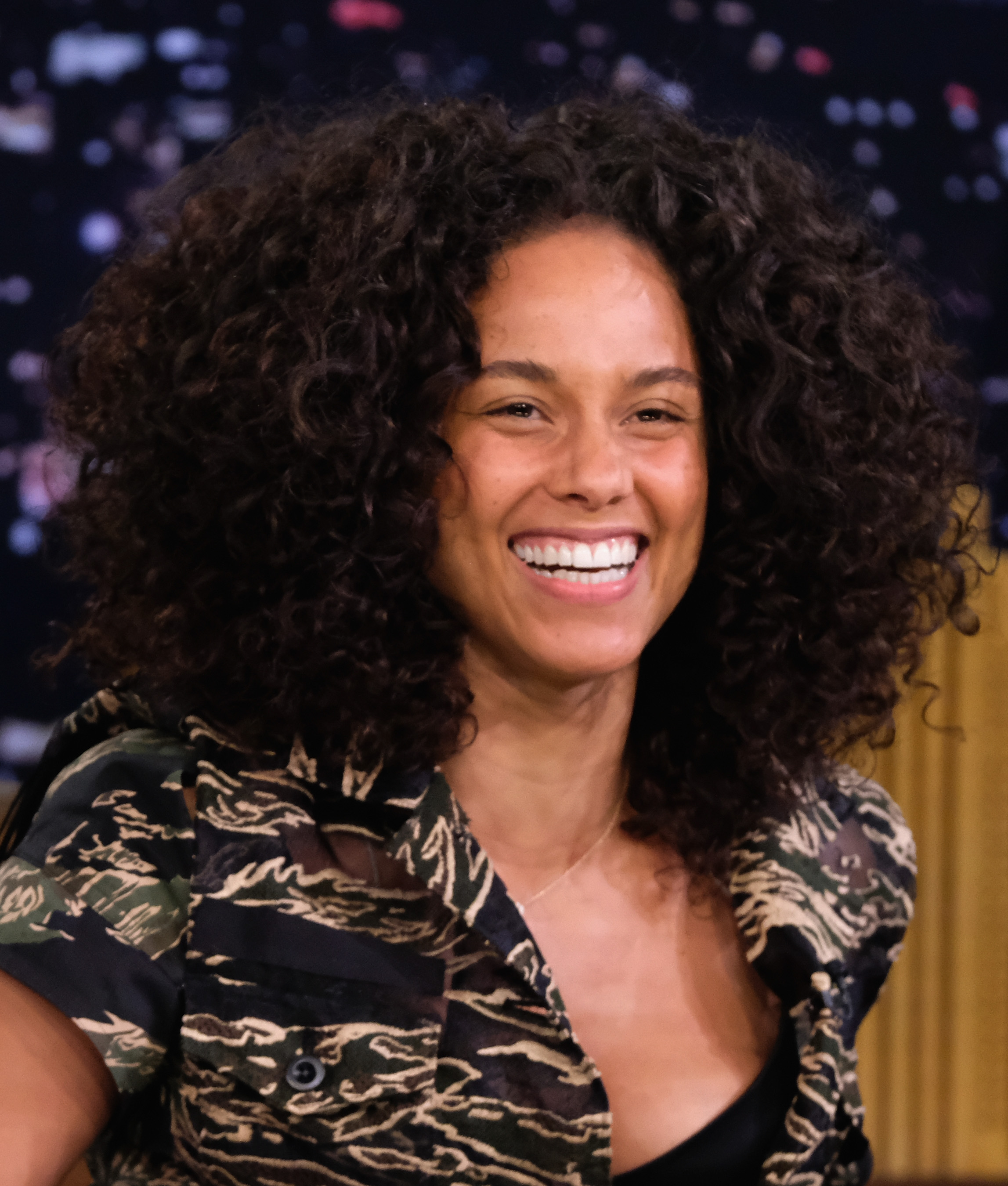 Alicia Keys during an episode of "The Tonight Show Starring Jimmy Fallon" in New York City on November 4, 2016. | Source: Getty Images
