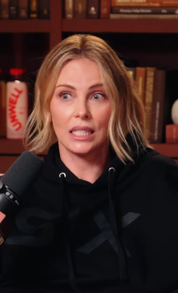 Charlize Theron on the "Call Her Daddy" podcast episode teaser, dated July 1, 2025 | Source: Instagram/callherdaddy
