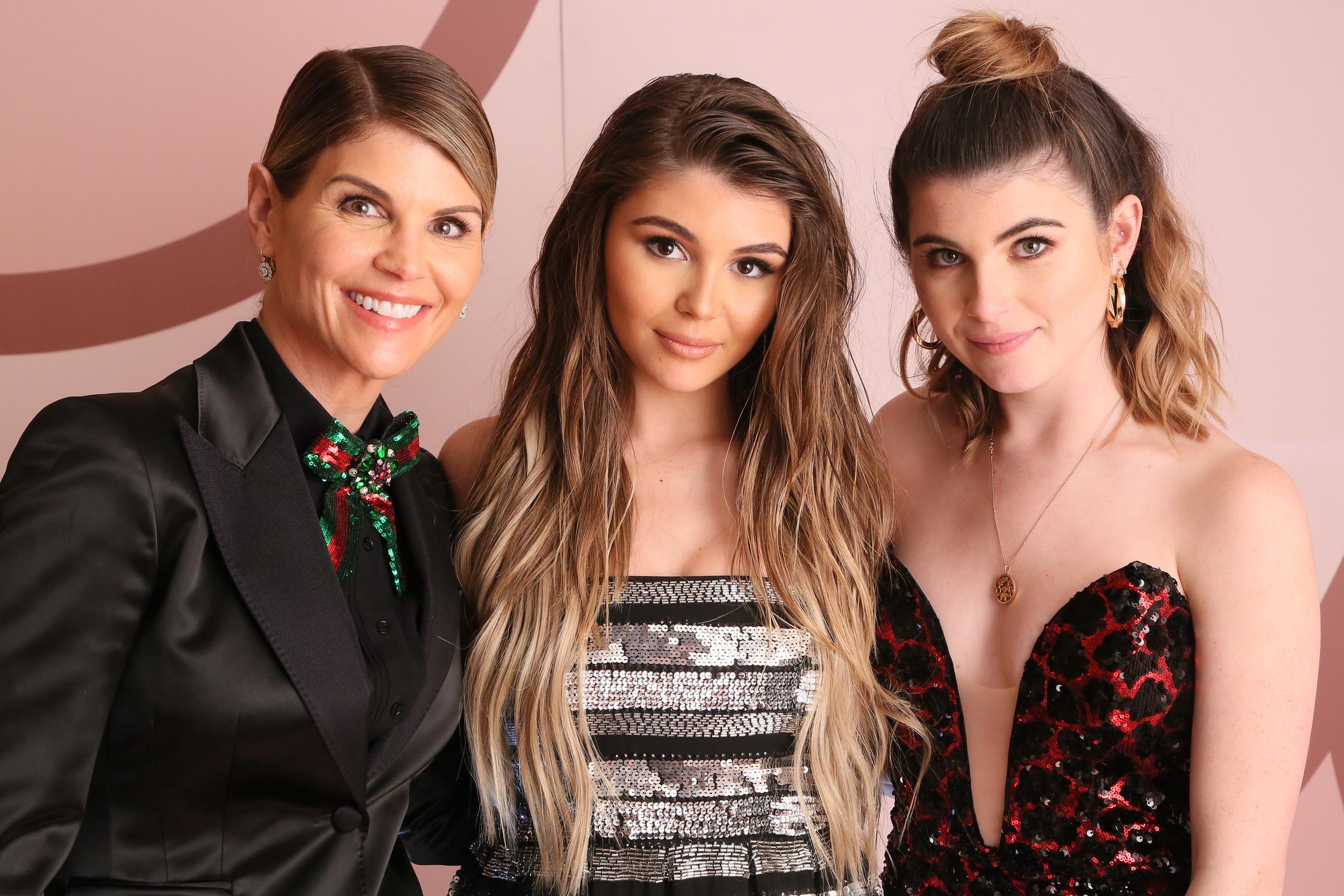 Loughlin joins daughters Olivia Jade and Isabella Rose Giannulli at the launch of Olivia Jade's Sephora collection in West Hollywood on December 14, 2018. At the time, the family was marking another public milestone together, with a very different chapter still ahead. | Source: Getty Images