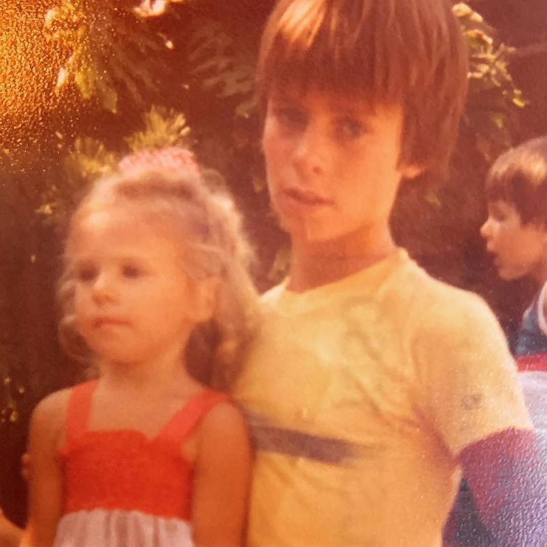 Shana Muldoon Zappa and Patrick Muldoon when they were kids. | Source: Instagram/shanazappa