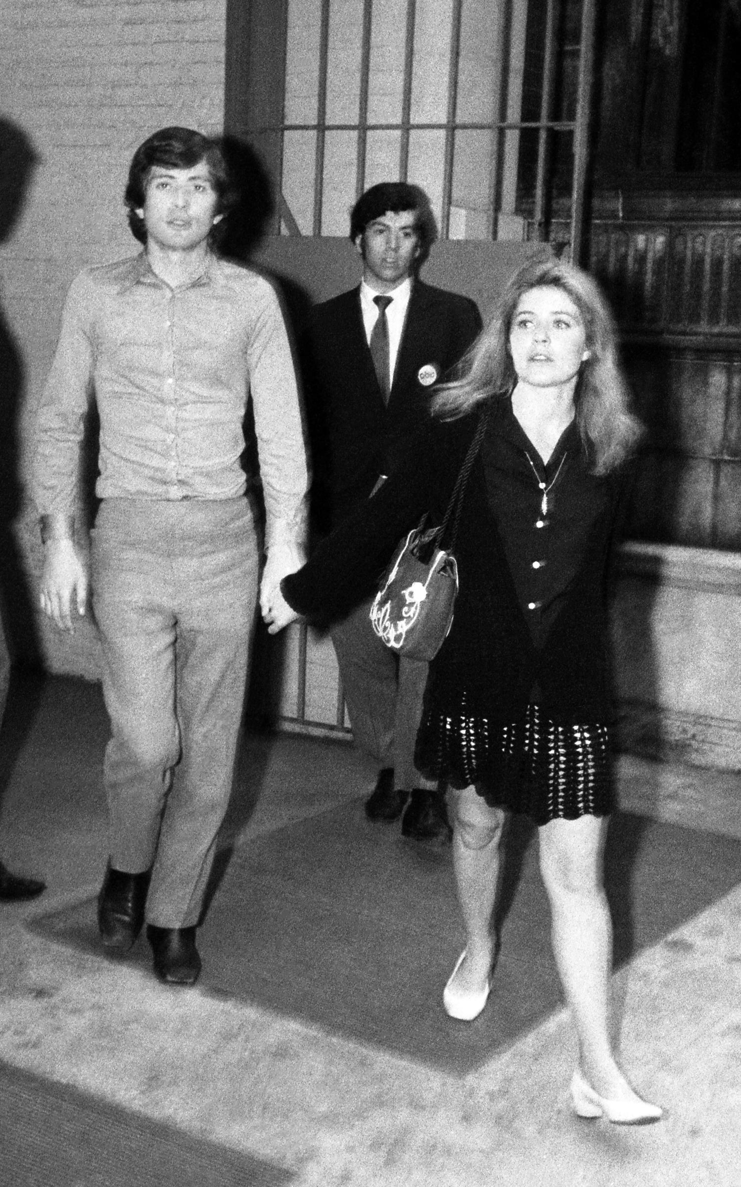 Michael Tell and Patty Duke were photographed walking hand in hand after appearing on "The Dick Cavett Show" in New York around 1970, during the brief marriage that lasted just 13 days. Although their relationship ended almost as quickly as it began, it would later become central to the decades-long mystery surrounding Sean Astin's biological paternity.