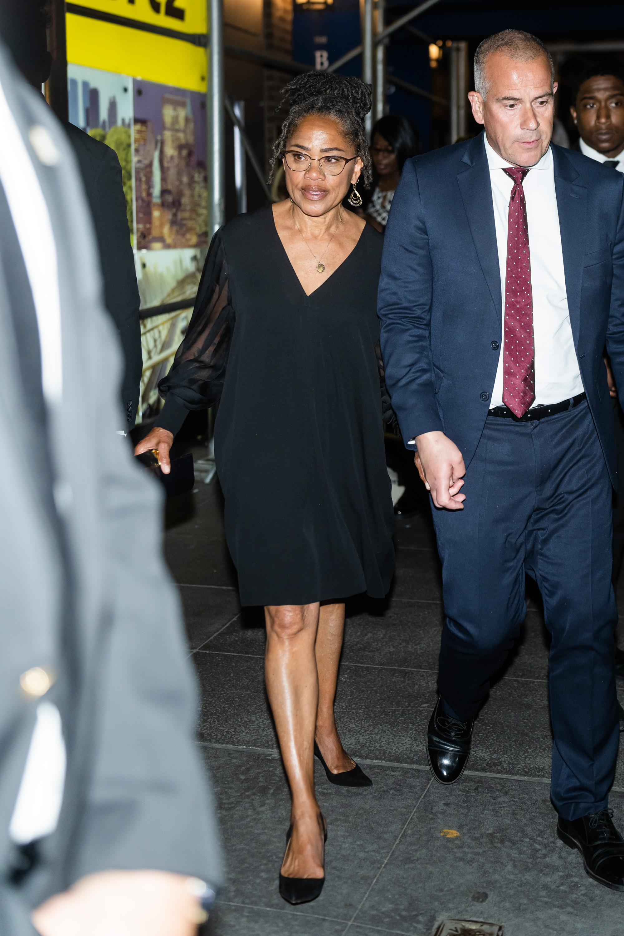 A few photographs of Doria Ragland alone did not mean that Meghan Markle and her family failed to call or celebrate the milestone early. During this outing, she was seen in Midtown on May 16, 2023, in New York City, New York. | Source: Getty Images