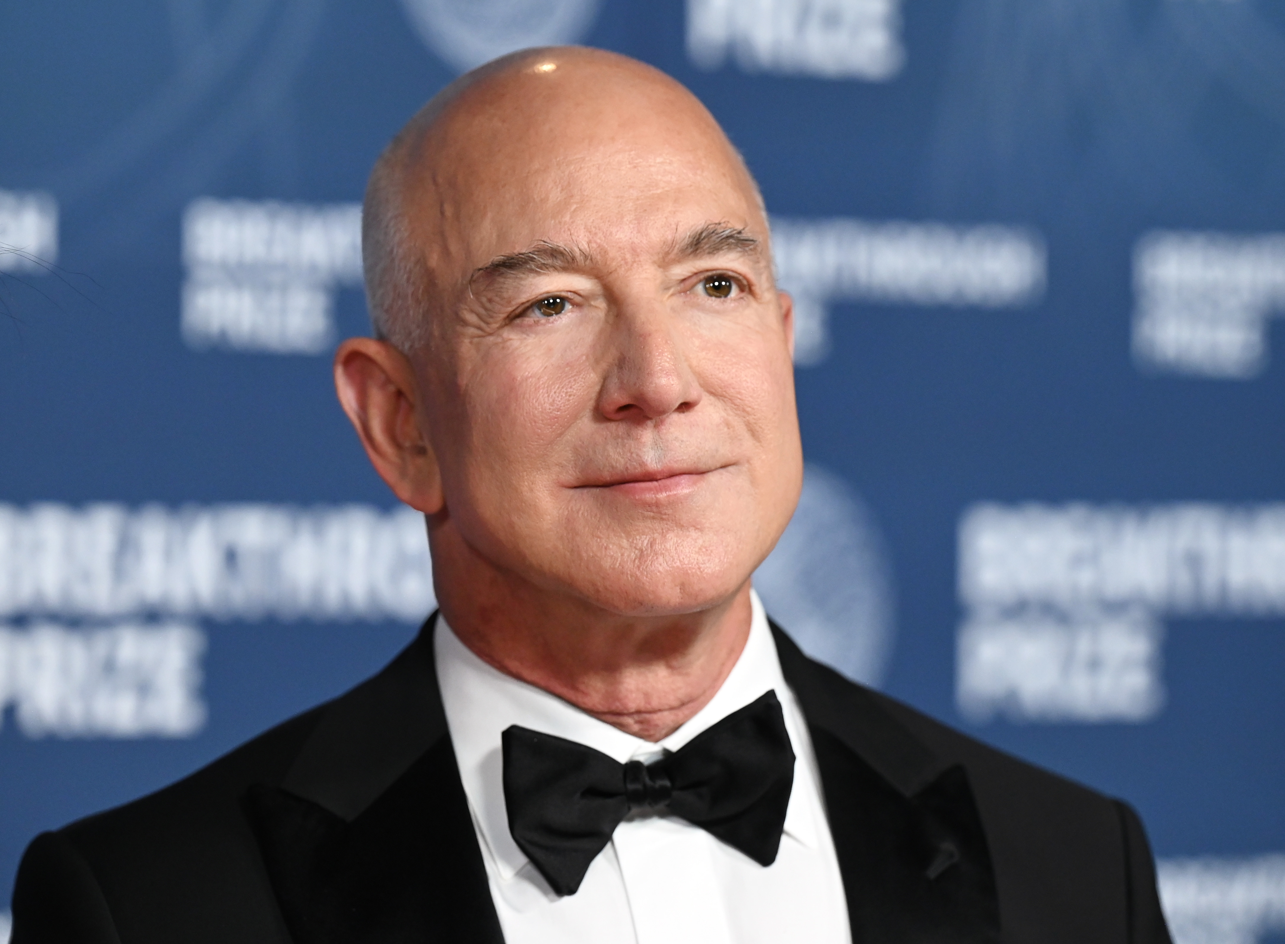 Jeff Bezos at the 11th Breakthrough Prize Ceremony in Santa Monica, California on April 5, 2025. | Source: Getty Images