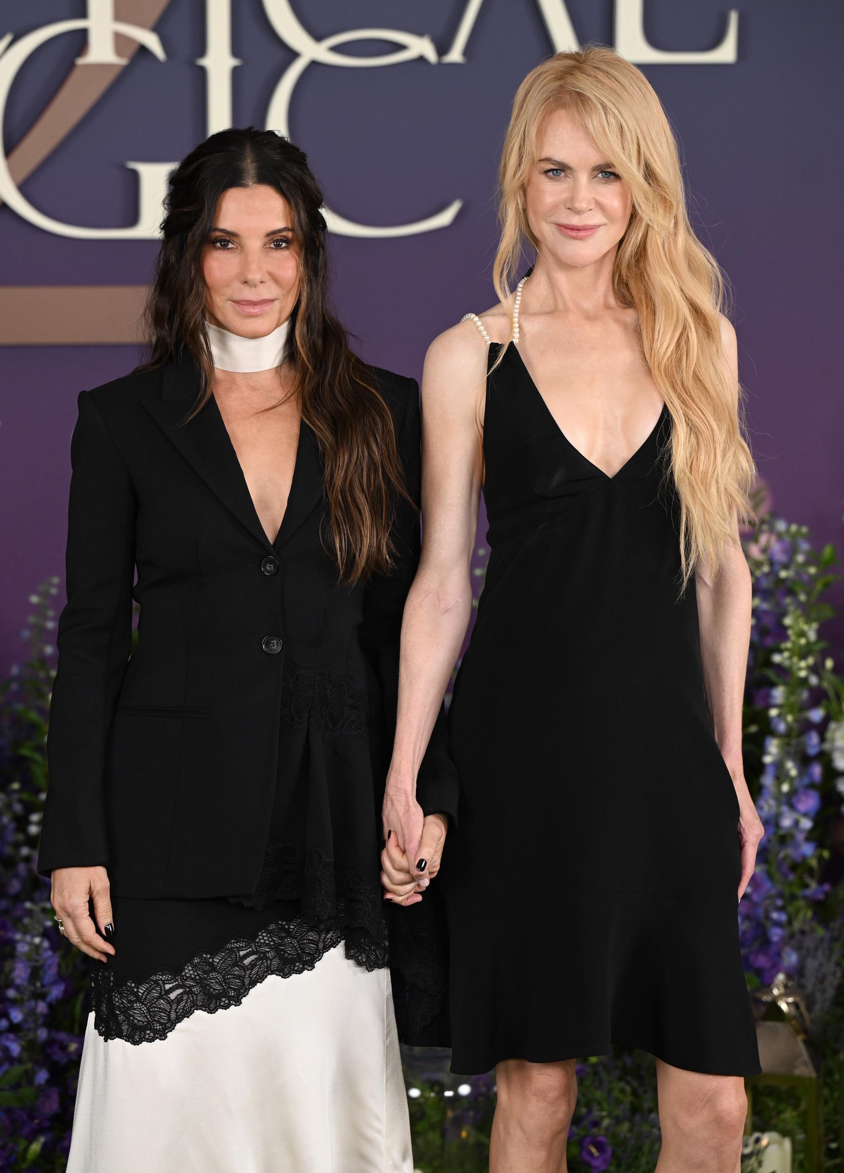 Bullock and Kidman's latest reunion arrives nearly three decades after audiences first saw them together in "Practical Magic." Their return has also given fans a fresh point of comparison with the stars' appearances across the decades.
