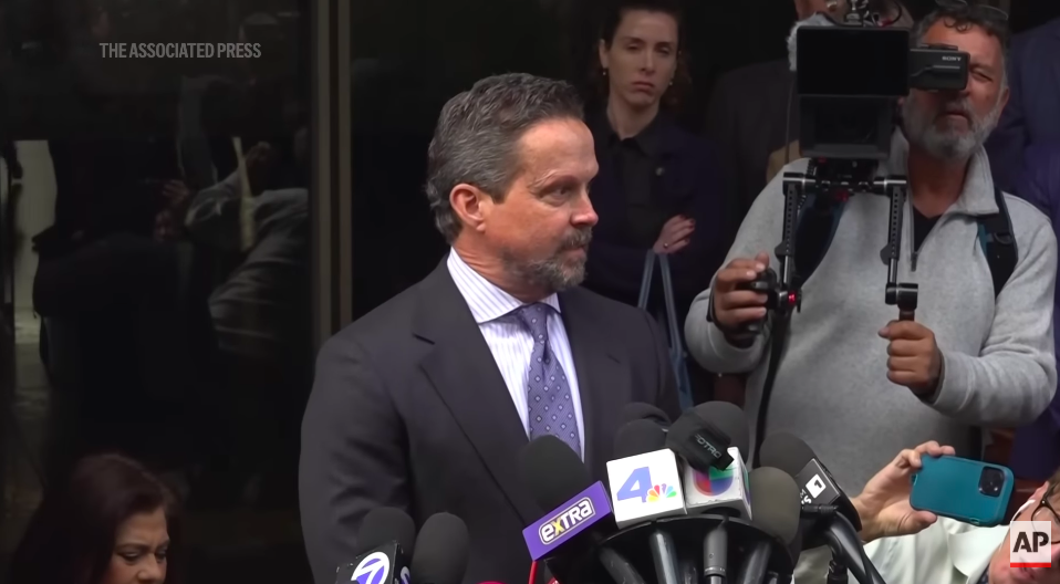Alan Jackson speaking to the press after Nick Reiner's first court appearance. | Source: YouTube/Associated Press