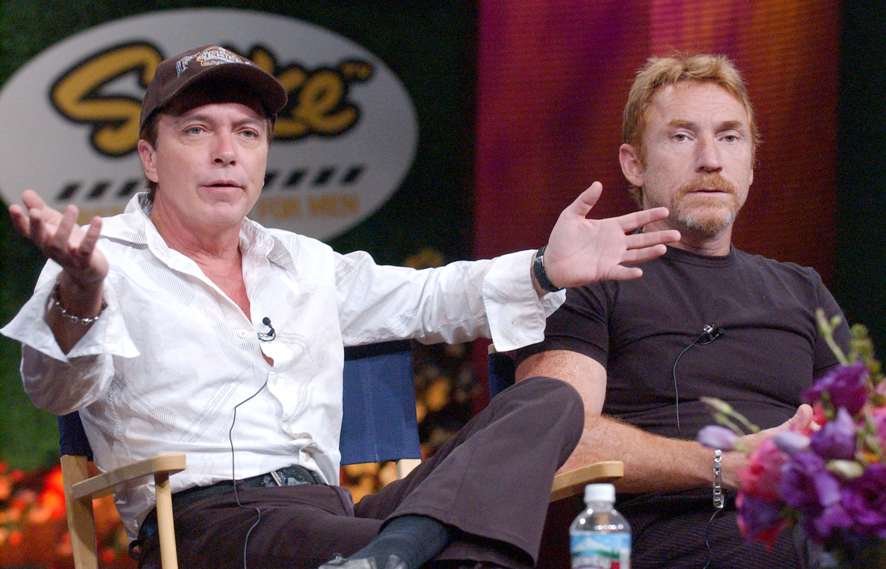 David Cassidy and Danny Bonaduce during the MTV Networks TCA event on July 23, 2004, in Los Angeles, California. | Source: Getty Images