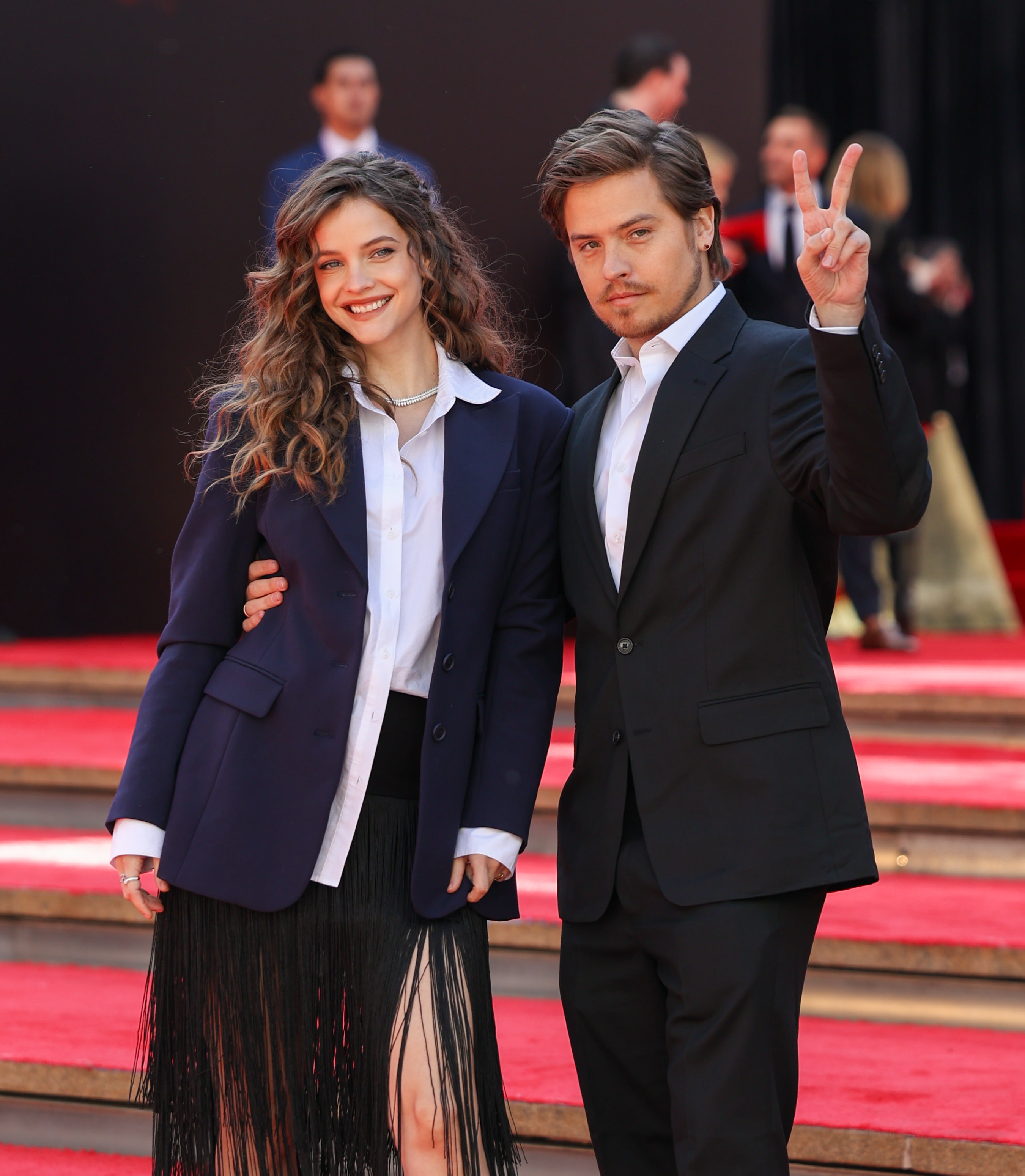 Barbara Palvin and Dylan Sprouse at the World premiere of "The Devil Wears Prada 2." | Source: Getty Images