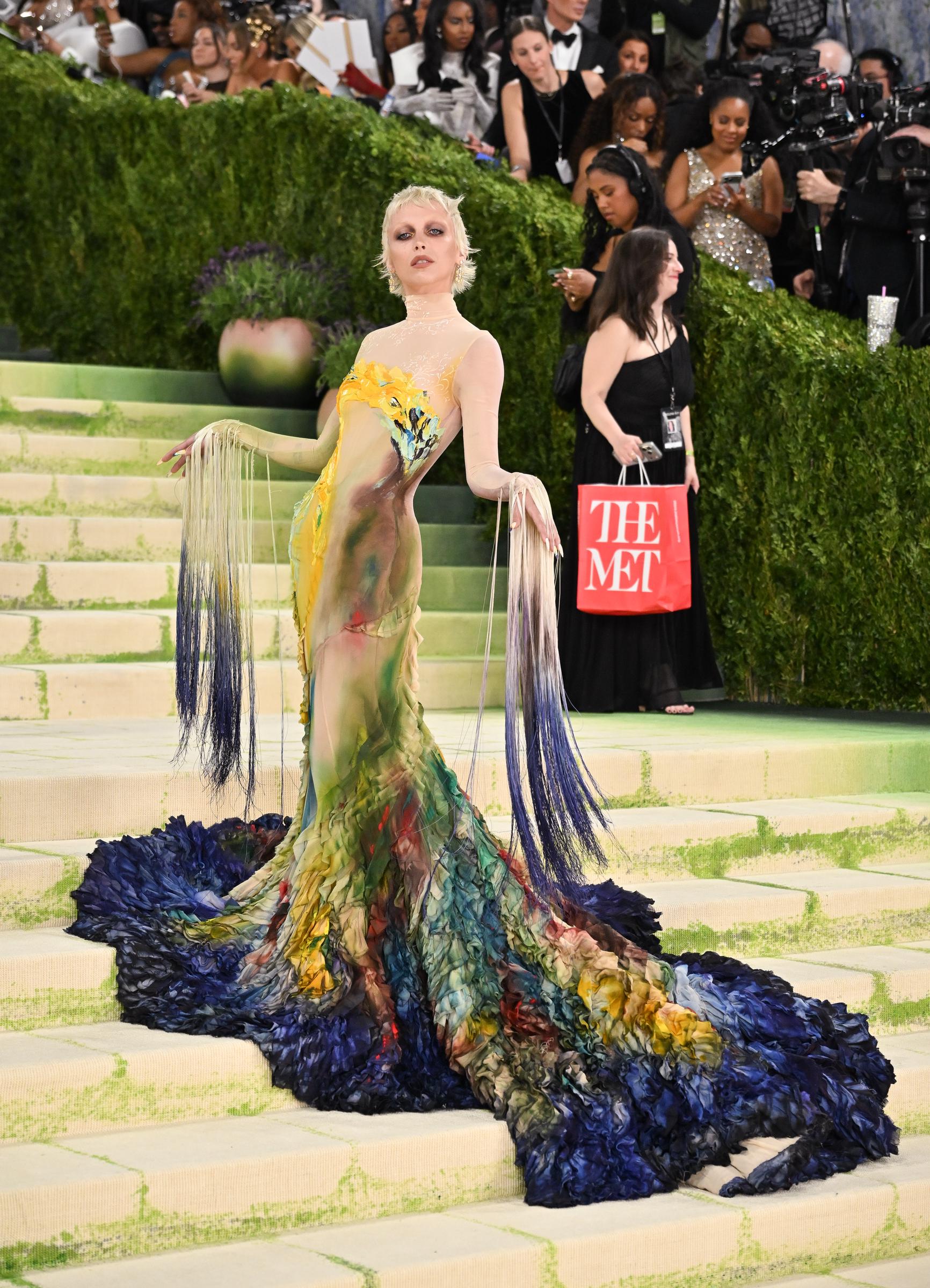 Emma Chamberlain attends the Met Gala celebrating "Costume Art" at The Metropolitan Museum of Art on May 4, 2026, in New York City | Source: Getty Images