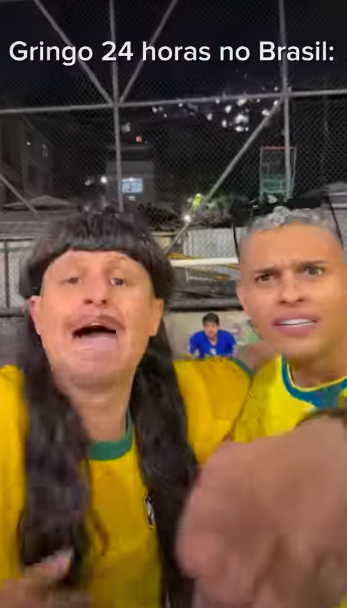 Tree's final Instagram post from Brazil carried the Portuguese title "Gringo 24 horas no Brasil," making it one of the last playful moments fans saw from him online. What once looked like a chaotic travel sketch now feels bittersweet after the fatal crash. | Source: Instagram/iae.break and olivertree