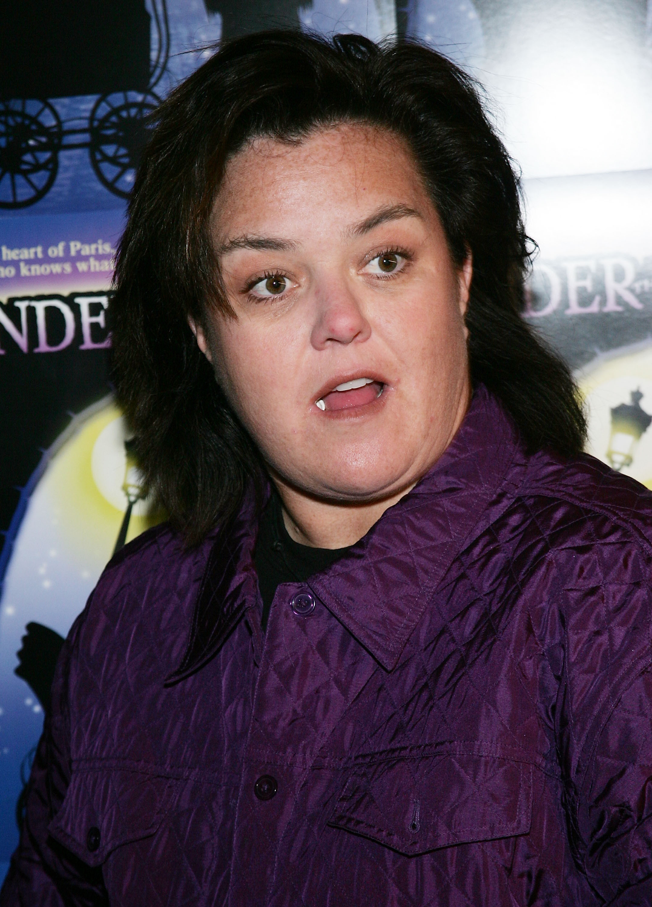 Losing weight left her with excess skin. At this event, she arrived at the opening night of the new musical "Under The Bridge" at The Zipper Theatre on January 6, 2005, in New York City, New York. | Source: Getty Images