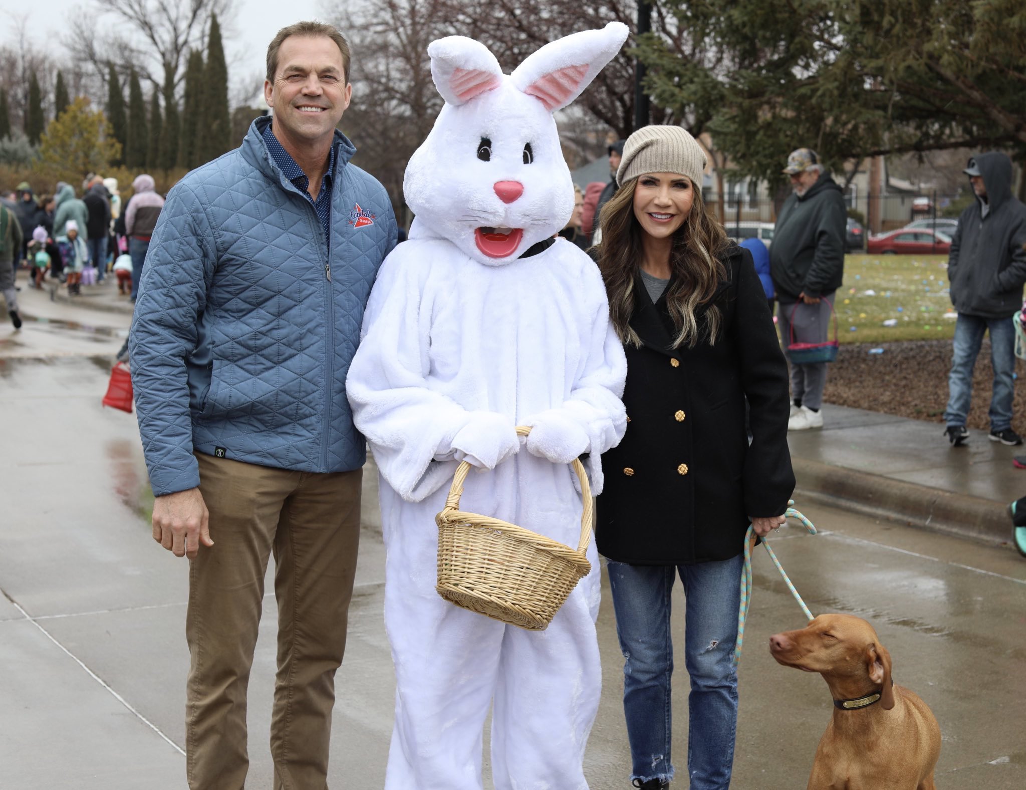 Bryon and Kristi Noem, dated April 1, 2024 | Source: X/KristiNoem