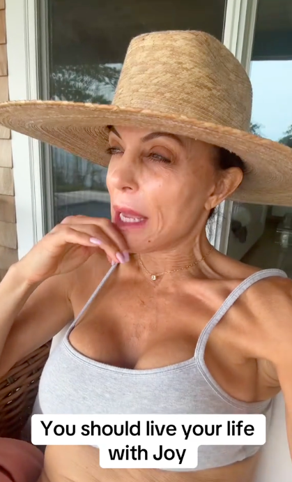 Bethenny Frankel sharing her thoughts about Joy Behar. | Source: TikTok/@bethennyfrankel