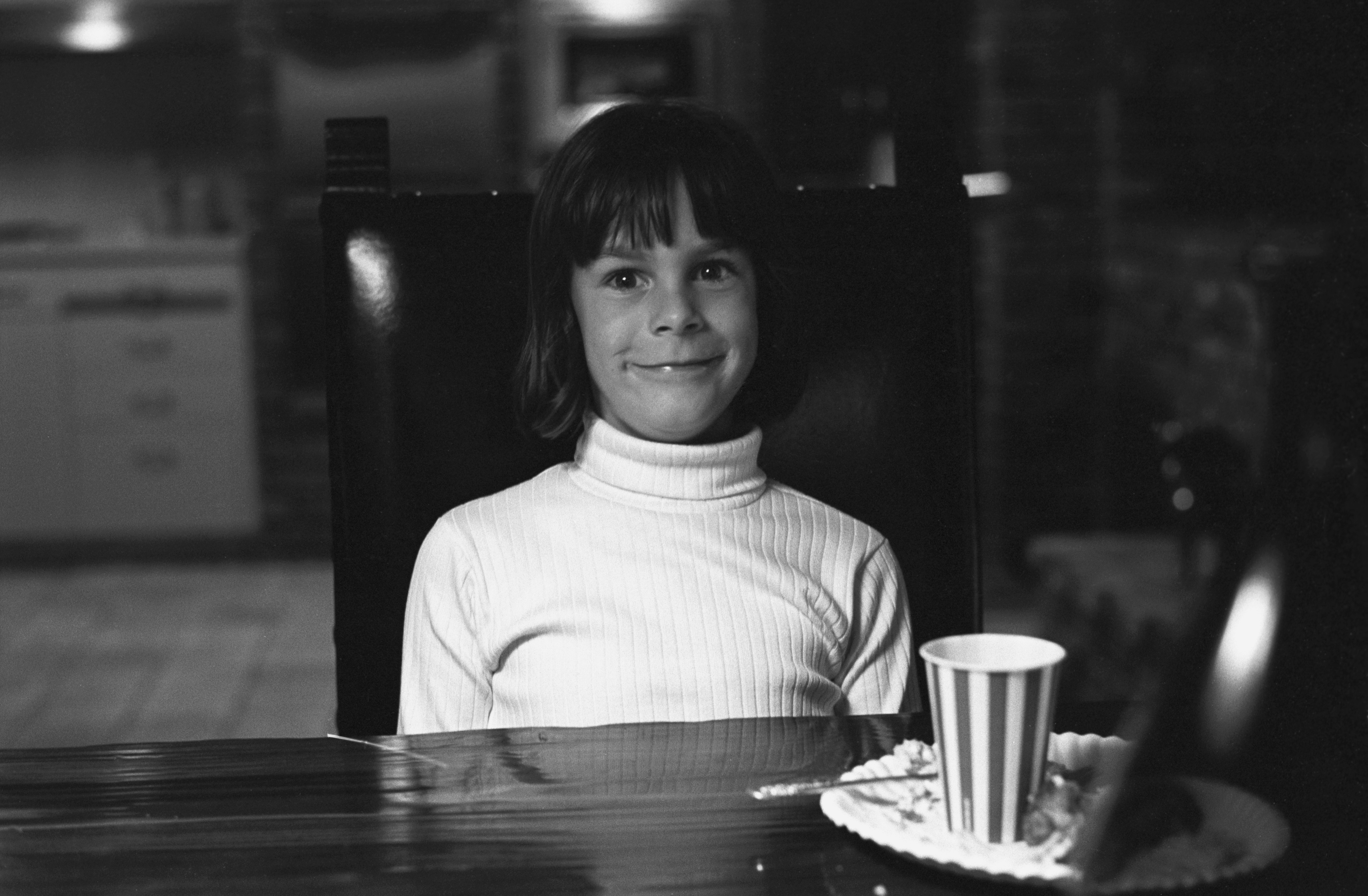 The famous actress photographed as a child in Los Angeles, California, circa 1966. | Source: Getty Images