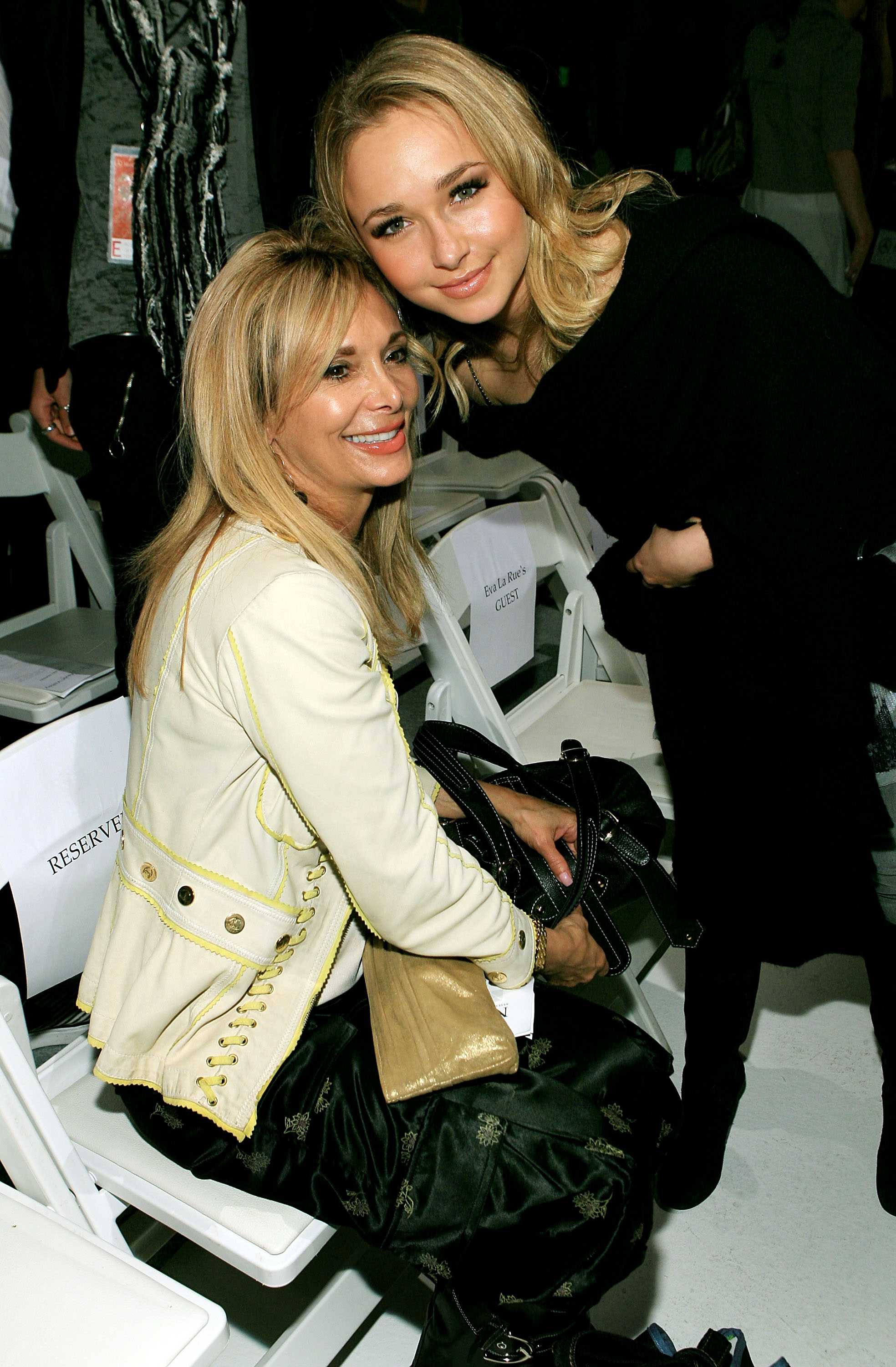 Lesley Vogel believed her daughter had lost her way. At this event, she posed in the front row with Hayden Panettiere at the Alvin Valley Fall fashion show during Mercedes-Benz Fashion Week at Smashbox Studios on March 20, 2007, in Culver City, California. | Source: Getty Images