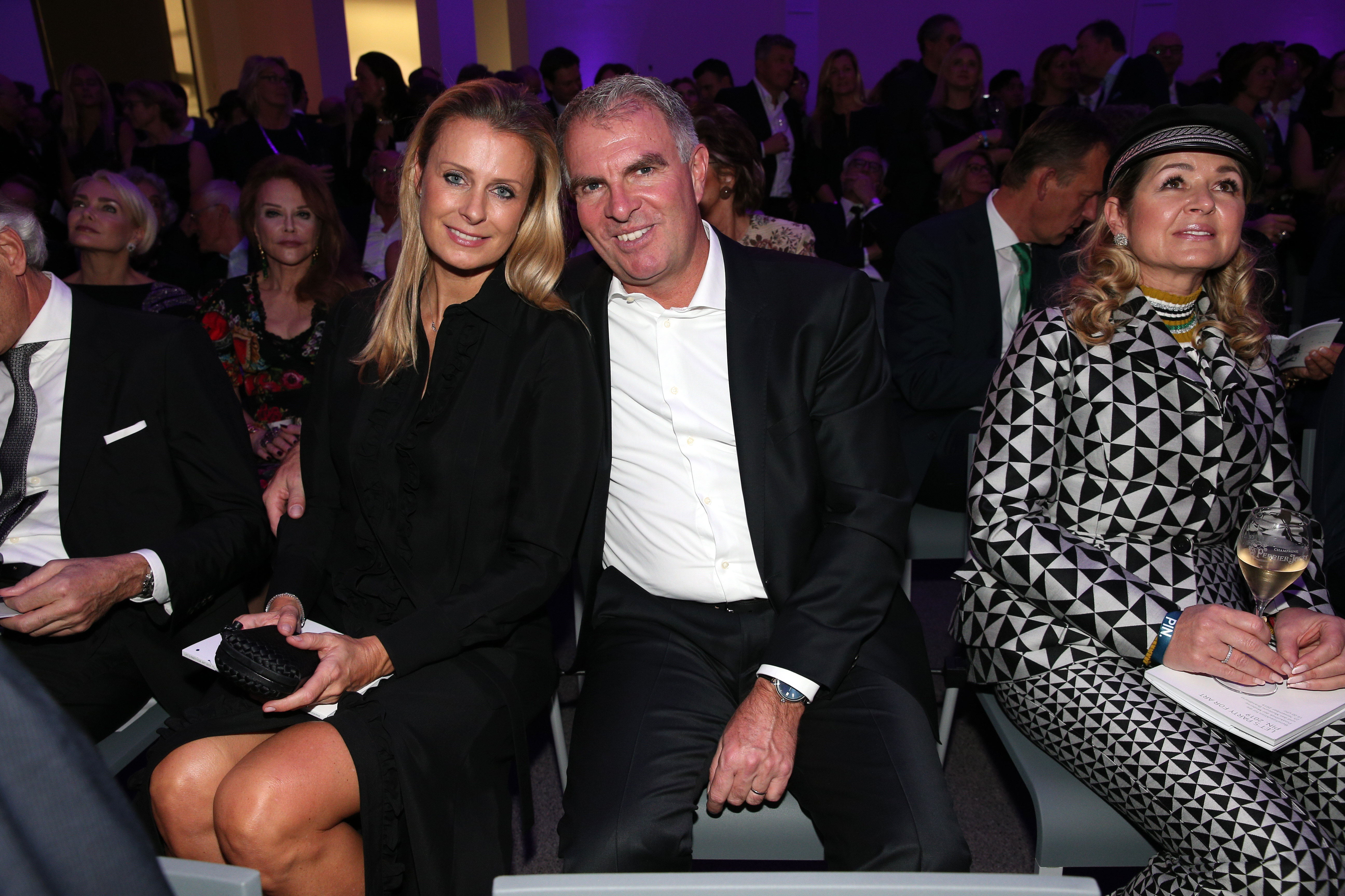 Carsten Spohr and Vivian Spohr during the PIN Party at Pinakothek der Moderne on November 23, 2019, in Munich, Germany | Source: Getty Images