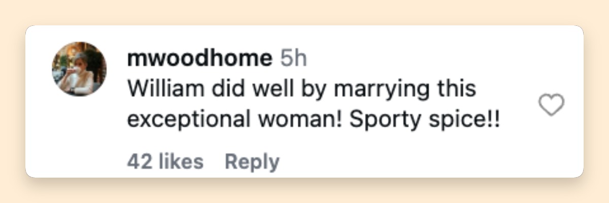 One online reaction picked up on Catherine, Princess of Wales, sharing a lighthearted moment with the crowd as she engaged with those gathered around her. | Source: Instagram/entertainmenttonight